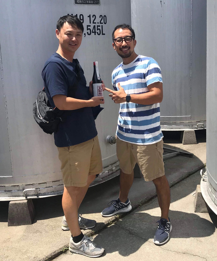 mymen02 大和桜の若松氏と泰斗商店 横山